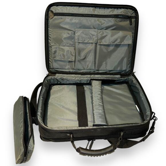 Targus Platinum Deluxe Notebook Carry Case Black Gray - Picture 8 of 10